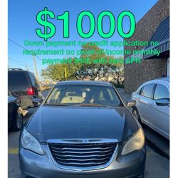 2013 Chrysler 200 No Credit Application No Requirement