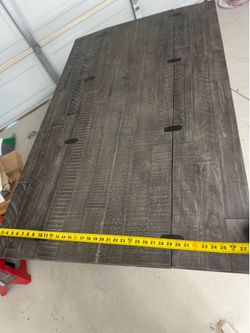Ashley’s adjustable Table