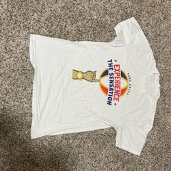 Yung Gravy Next Level Apparel 2019 Experience The Sensation Tour Tee Shirt Medium Mens White