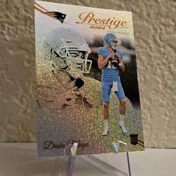 2024 Panini Prestige - Xtra Points Dots #304 Drake Maye RC New England Patriots