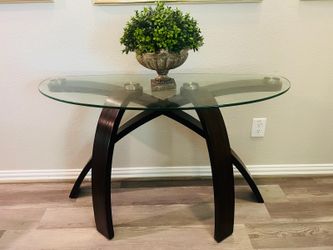 Glass Entry Table