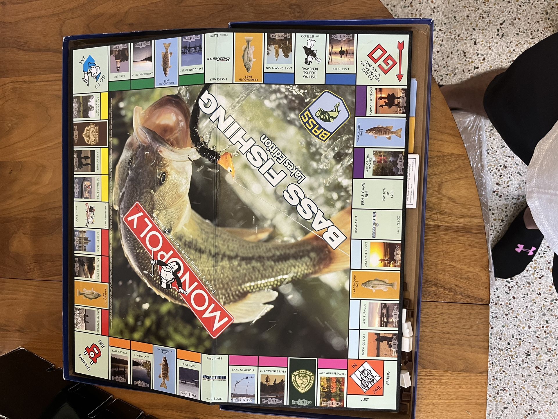 Monopoly Bass fishing
