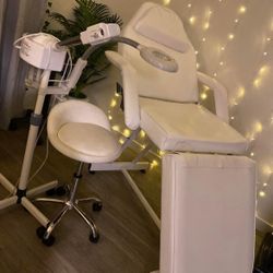Clean Esthetician Chair