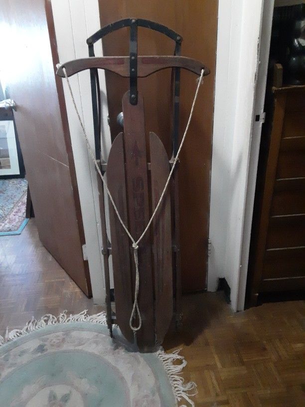 Vintage Speedway Sled