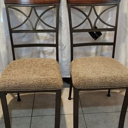 Pair Of Metal Chairs $25