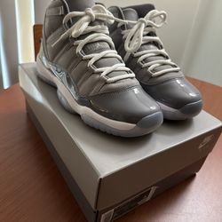 Jordan Retro 11 Cool Grey  7Y