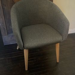 Gray Accent Chair  (Barely used)