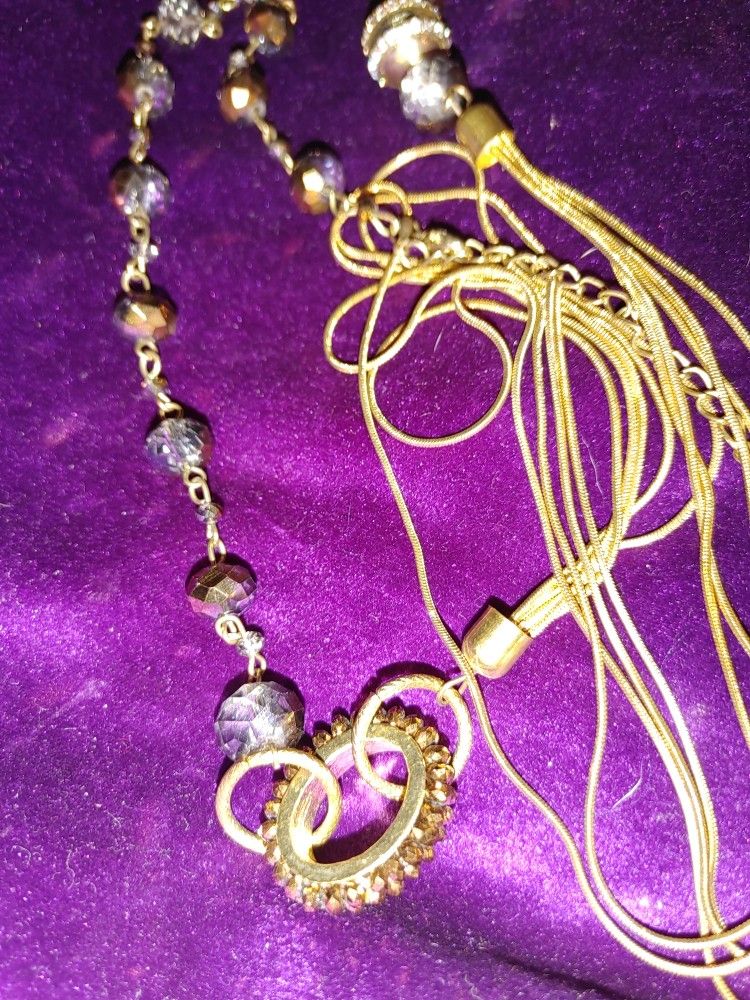 Sparkly Crystal Statement necklace