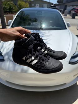 Size 1 Adidas Wrestling Shoes