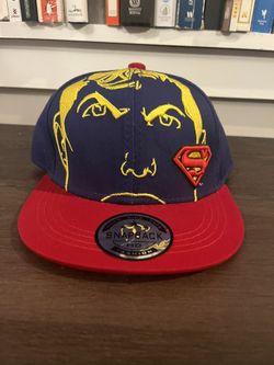 🦸🏻‍♂️ Superman Silhouette Snapback - Teen/Kids Sz - NWOT
