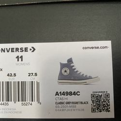 New Converse All Star- Size 9 Men, 11 Women