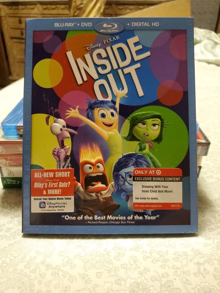 New Blu-Ray +DVD Inside Out