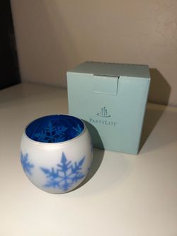 Partylite Snowflake Tealight Holder
