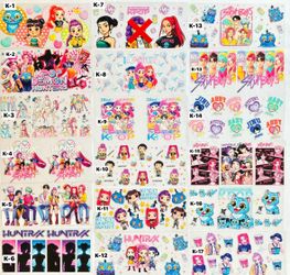 KPop Demon Hunters Uv Dtf Cup Wraps (please Read Description) 