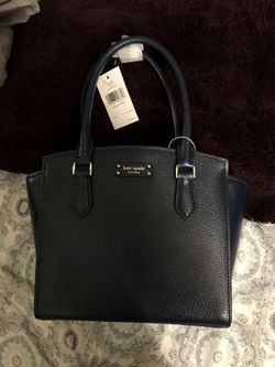 Authentic Kate spade navy blue purse