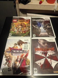 Wii lot games. $85 for all