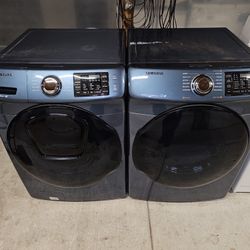 Samsung Commercial Washer And Dryer Front Loader Set 