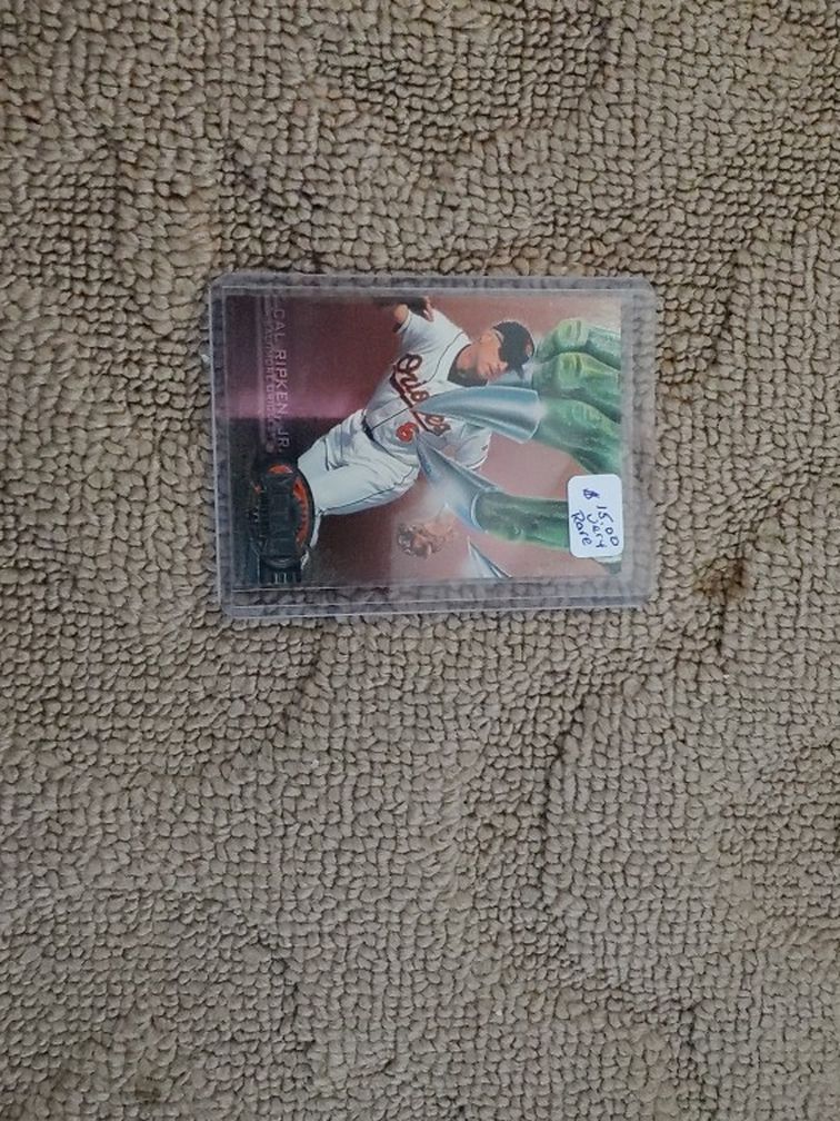 Metal Universe Cal Ripken Jr,this Card Is Very Rare