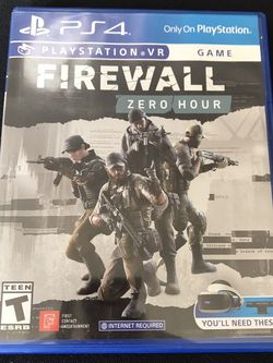 PS4 VR 2 Games, Firewall & Farpoint