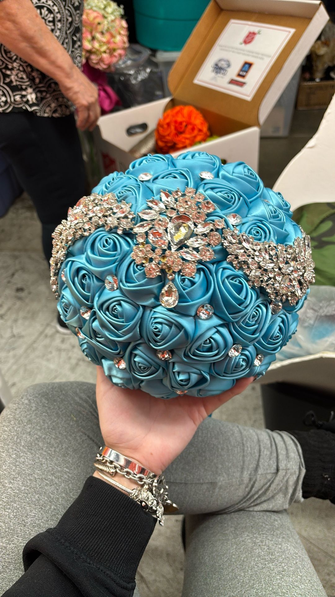 Blue Flower Bouquet