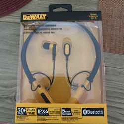 Dewalt Wireless Headphones 