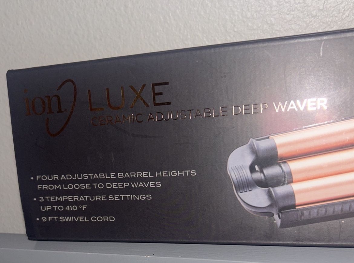 New Ion Luxe Deep Waver