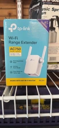 TP-Link AC750 Wi-Fi Range Extender RE205