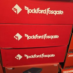 RockfordFosgate 10" Subwoofer PackageBox Amplifier