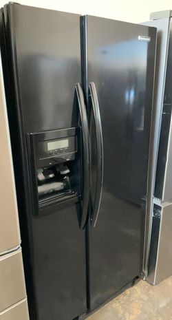 Kitchen Aid Side By Side Black Refrigerator Fridge
