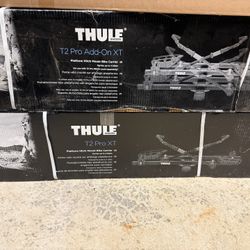 Thule T2 Pro XTR 2-Bike Hitch Rack Plus 2 Bike Add On 