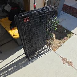 Dog Kennel   L 35in X H 22in  X W 22in