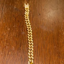 Gold Tennis Bracelet 14k