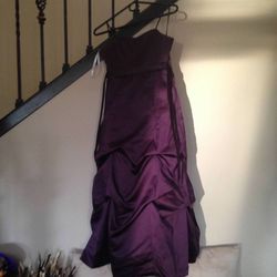 David’s Bridal Jr Bridesmaid Dress