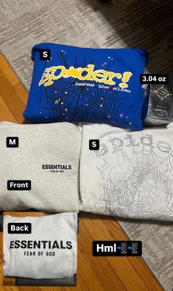 Essential Hoodie And Spider Hoodies 