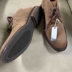 Mens  Boots With Extra Support.   Suede Leather  Brand New Never Worn Size 9.5.  Still In Box With Each Shoe Still Wrapped.   50% Off ‼️‼️
