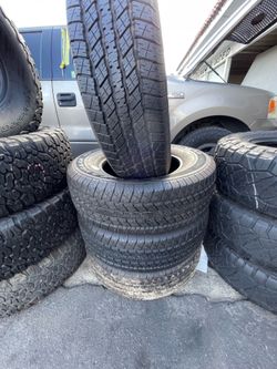 Vendo un set de 4 llantas usadas goodiyear. 255/70R18  en perfectas condiciones instaladas y balanceo gratis