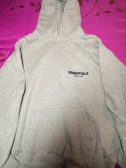 Fear of God Essentials Hoodie Dark Oatmeal Size XS
