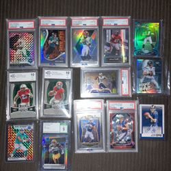 psa graded football cards for sale 2025 Graded Autograph PSA BGS SGC All Sports Box 1 Autographed card Fo –  SPORTS ZONE TOYS & COMICS main image 0