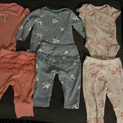 3 MO Outfits LOT 