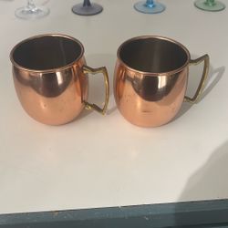 Moscow Mule Copper Cups 
