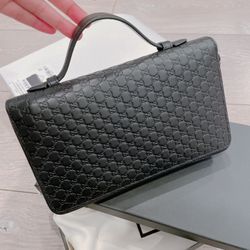 New- Gucci Guccissima Small Bag With Handle 