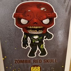 Funko Pop - Zombie Red Skull