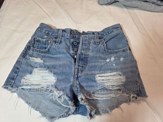 Levi's 501 women's cutoff shorts