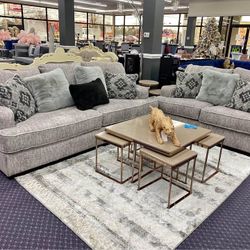 New ✓$20 Down Payment Finance ✓✓Mercado Living Room Set // Sofa & Loveseat 