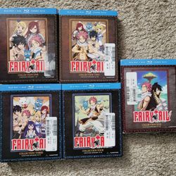 Fairytail Collection 1-5 DVD'S 