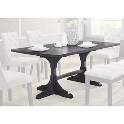 Dining Set - Table, 4 Chairs & Bench
