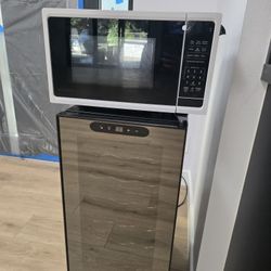 New Microwave And Small Fridge 