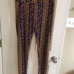LULAROE LEGGINGS SIZE EXTRA LARGE EXCELLENT CONDITION 