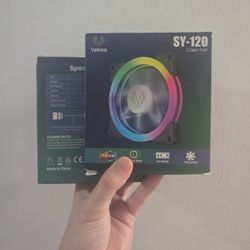 Selling two brand new, unopened Vetroo SY-120 ARGB PC fans! New Vetroo SY-120 ARGB PC Case Fans (Pair)

2x Vetroo SY-120 ARGB Fans for PC - Brand New!