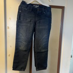 Cat & Jack Children's Super Skinny Dark Blue Jeans - Size 7 • Brand: Cat & Jack • Size: 7 (Size 7) • Fit: Super Skinny / Súper Entubado (Super Skinny 